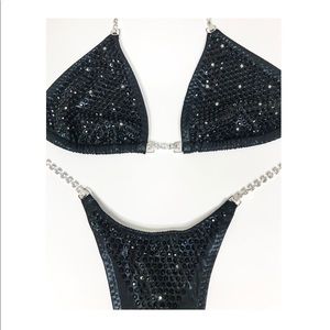 Black competition Bikini